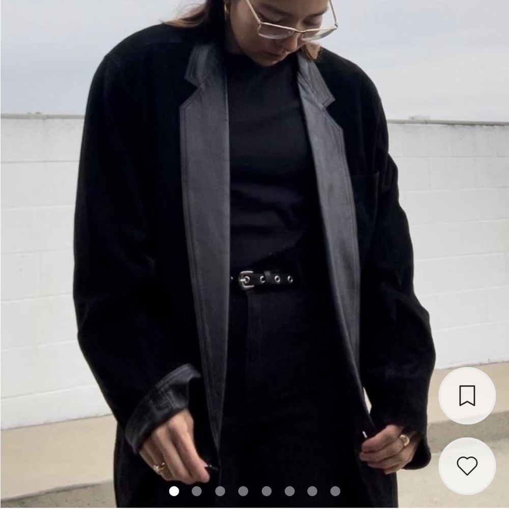 Vintage Men’s/ Unisex Claudia Montana Leather/Suede Jacket.